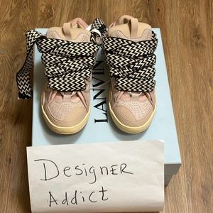 Lanvin Women's Low Curb Sneakers Never Worn EU 39